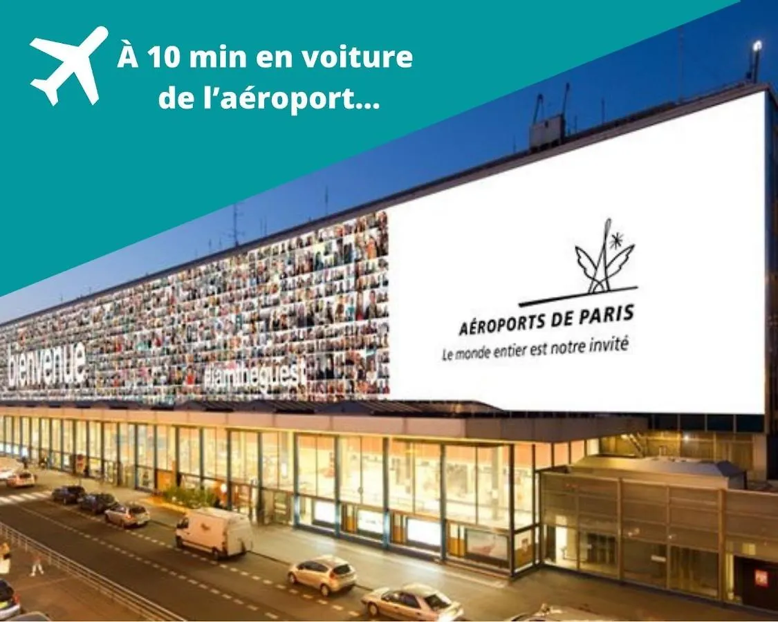 Apartment Aerohome - Appart Confort - Aeroport D Orly A Proximite - Parking Athis-Mons France