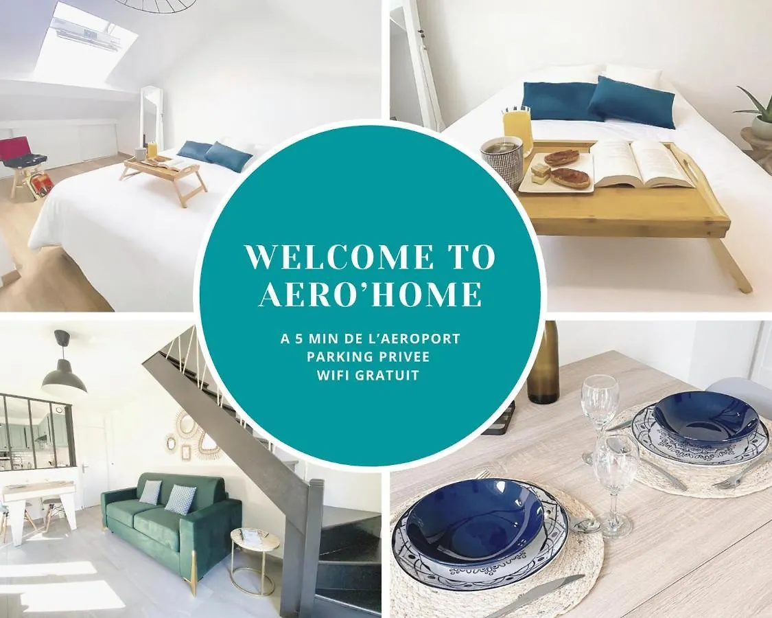 Aerohome - Appart Confort - Aeroport D Orly A Proximite - Parking location