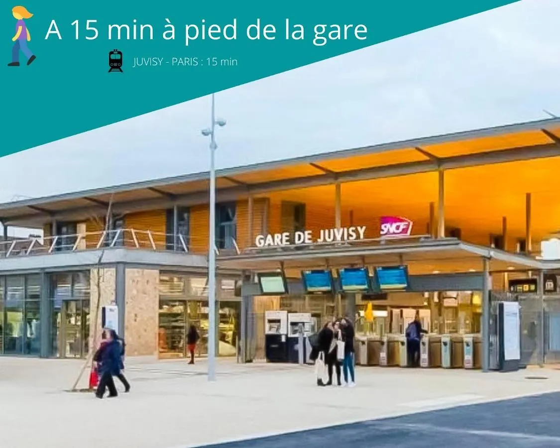 Aerohome - Appart Confort - Aeroport D Orly A Proximite - Parking Athis-Mons France